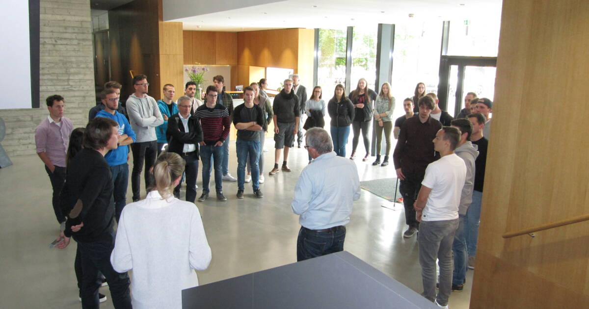 Exkursion der Hochschule Biberach