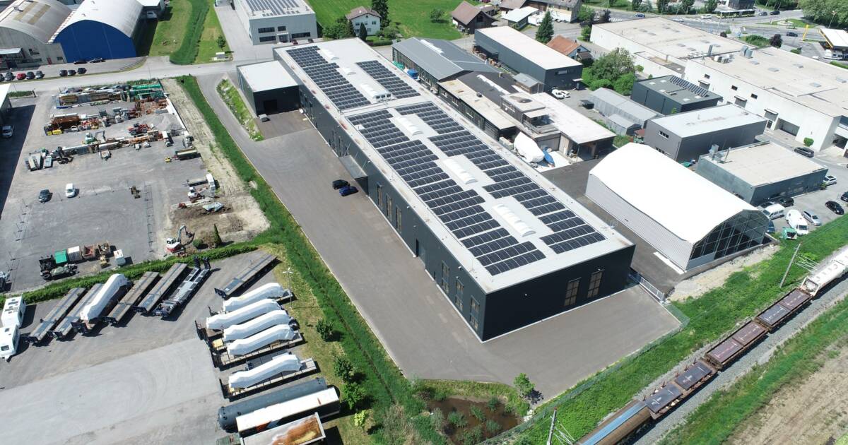 i+R IGB Gewerbehalle Hard PV-Anlage