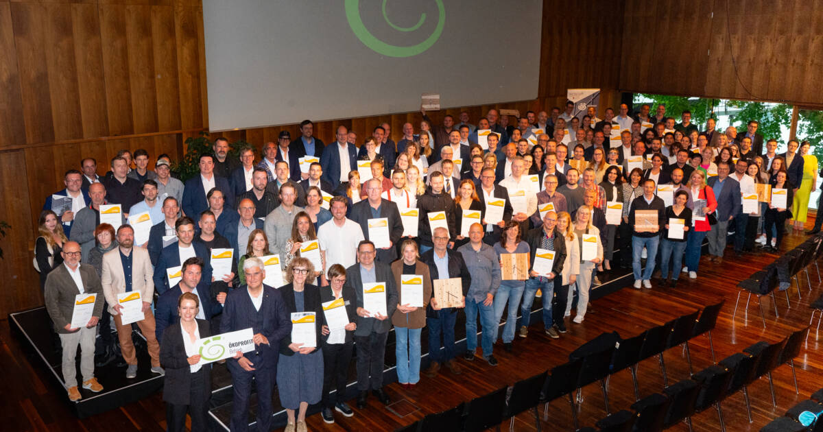 Ökoprofit Verleihung 2025 Ökoprofit Verleihung 2025
