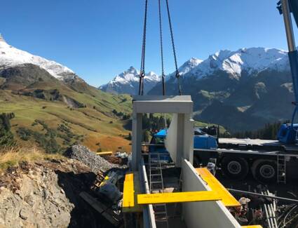 Skyspace Lech im Bau
