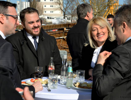 Spatenstich des Holiday Inn Express in Sindelfingen (DE) © ©Matthias Baumann