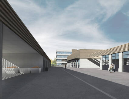 Nething Generalplaner GmbH aus Neu-Ulm entwarf die neuen Betriebsgebäude für die Garten- und Tiefbaubetriebe Lindau. © ©GTL