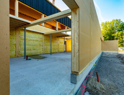 Firstfeier der Sporthalle in Moos am Bodensee © ©Christian Flemming