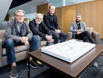 Der siegreiche Entwurf für die Quartiersentwicklung am ehemaligen Siemens-Areal in Konstanz stammt von der Vorarlberger Architekten-ARGE Gohm | Hiessberger und Innauer | Matt. © ©Dietmar Walser