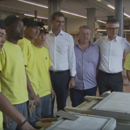 Arbeitsintegration jugendlicher Flüchtlinge bei i+R Bau