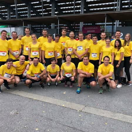 Business Run 2018: Wi+R waren dabei