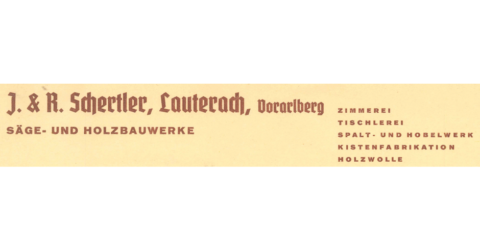 i+R Schertler Logo von 1940
