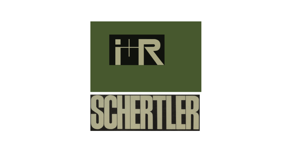 i+R Schertler Logo von 1970