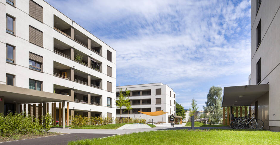 Wohnquartier Waldmüllerpark in Dornbirn