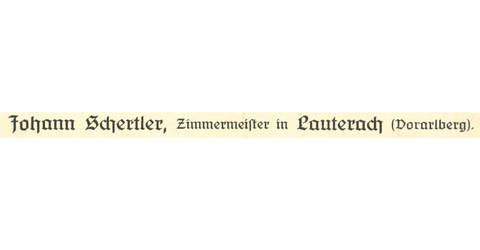 i+R Schertler Logo von 1931