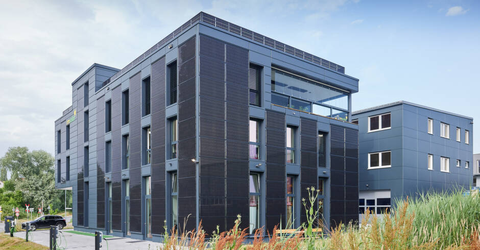 Projekt rmSolar in Reichenau - PV Fassade