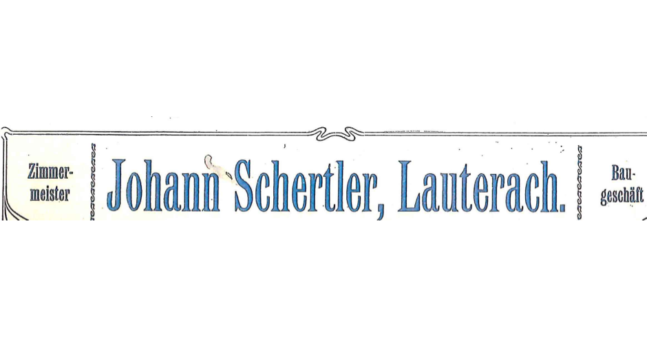 i+R Schertler Logo von 1924