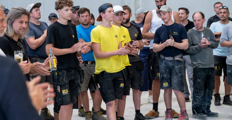 Firstfeier Erweiterungsbau Holzbau-33